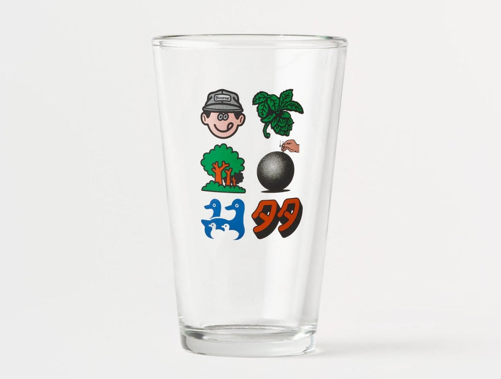 Bierernst X face Oka  Half Pint Glass