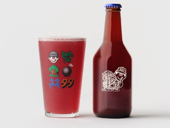 Bierernst X face Oka Half Pint Glass – TAMA tumuji WERKS.